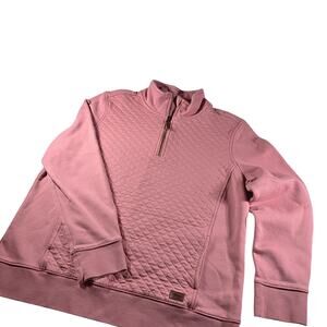 L.L.Bean XL Quilted  1/4 Zip Sweatshirt Pullover